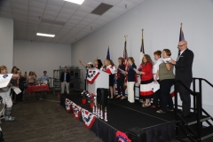 GOTVRallyGHCBoardSinging3Aug2022